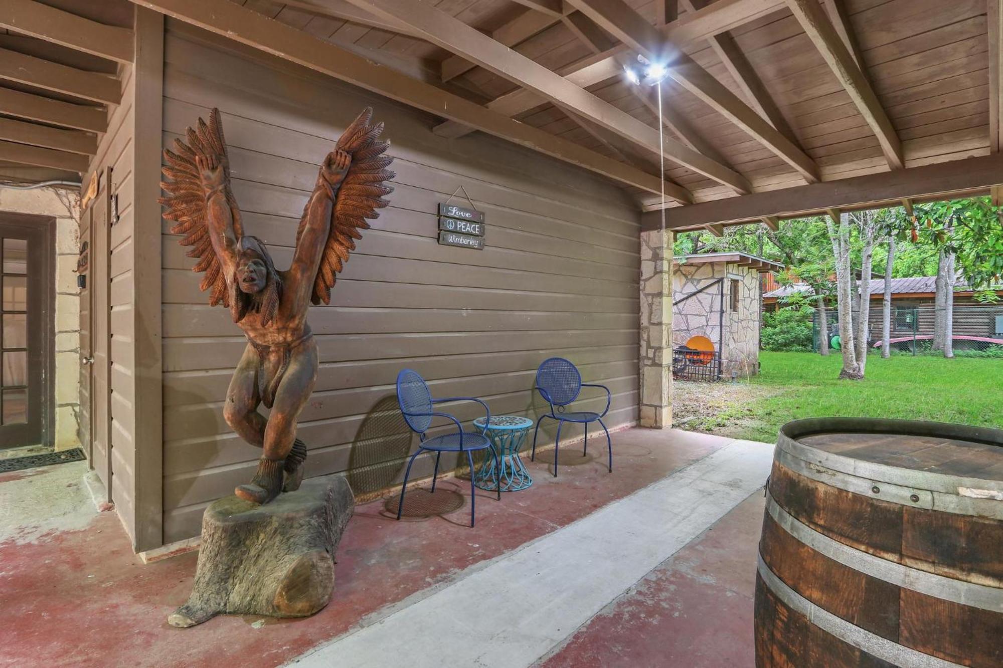 Rock House On Cypress Creek Villa Wimberley Buitenkant foto